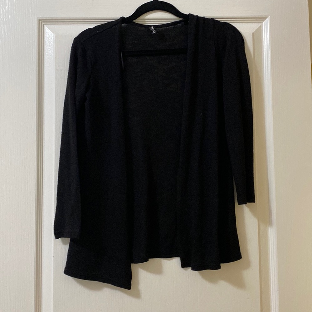 H&M Black Cardigan Sweater